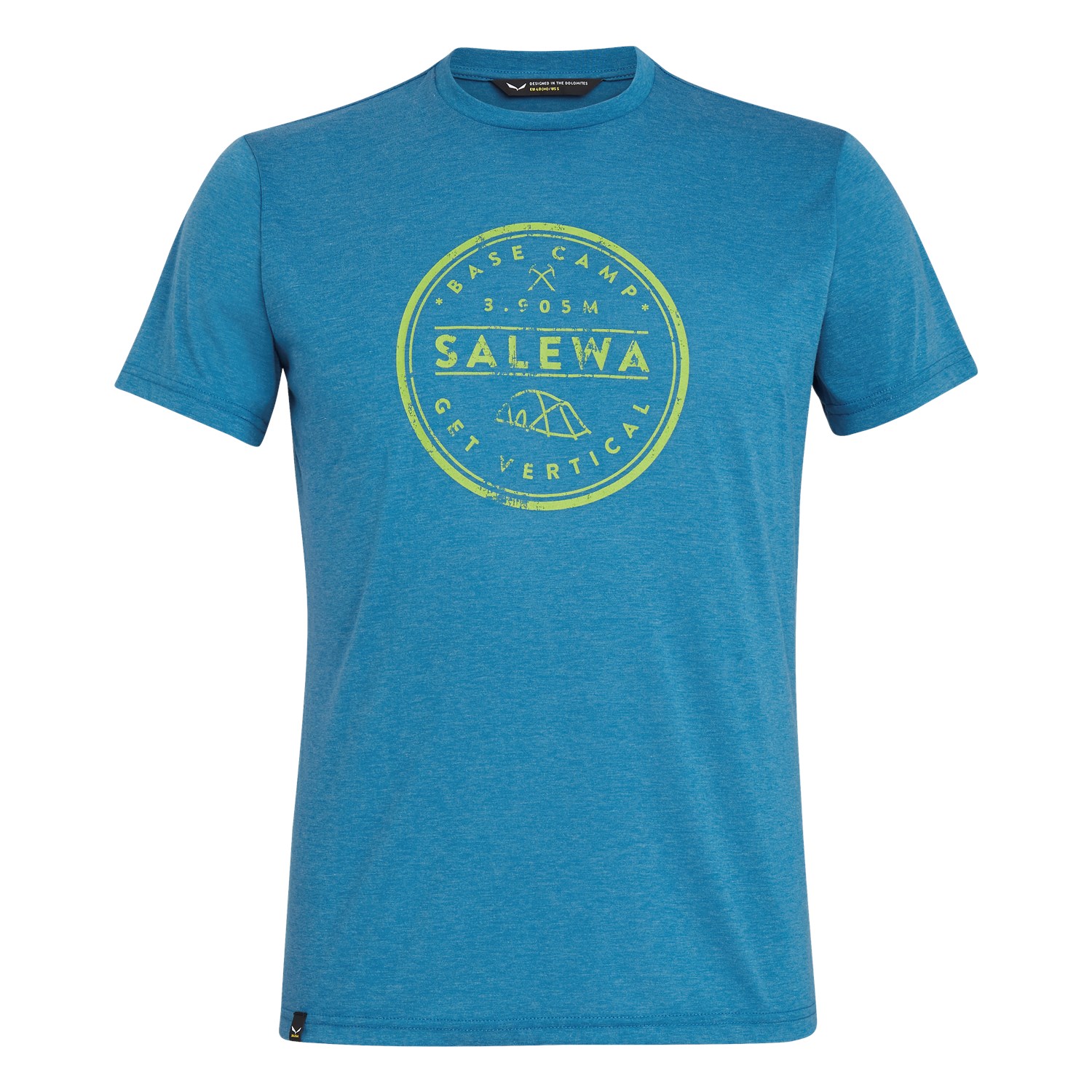 Salewa Base Camp Drirelease® Erkek T-Shirts Mavi Türkiye 623175VZN